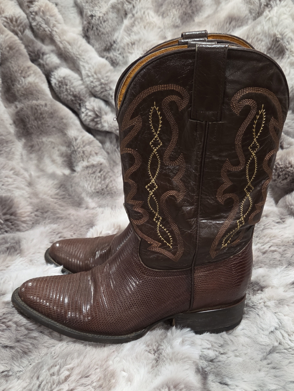 Lizard Western Cowboy Boots